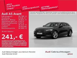 Mythosschwarz metallic Gebraucht 2024 Audi A5 S-Line Coupé | 49.789 € (Superpreis)