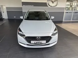 Mondsteinweiß metallic Gebraucht 2021 Mazda 2 Kizoku Kleinwagen | 14.990 € (Guter Preis)