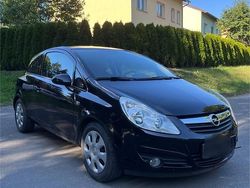Schwarz Gebraucht 2008 Opel Corsa Kleinwagen | 999 € (Superpreis)