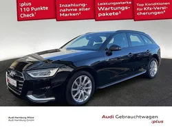 Brillantschwarz Gebraucht 2022 Audi A4 Advanced Kombi | 24.950 € (Superpreis)