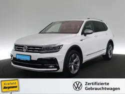 Pure white Gebraucht 2020 VW Tiguan Allspace Highline SUV | 33.991 € (Etwas zu teuer)