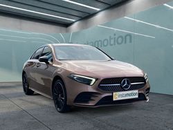 Gold Gebraucht 2022 Mercedes A250 AMG Limousine | 30.460 € (Fairer Preis)