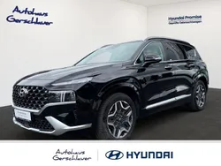 Schwarz Gebraucht 2021 Hyundai Santa Fe Signature SUV | 38.999 € (Fairer Preis)