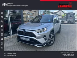 Lichtsilber metallic/ dach sch Gebraucht 2021 Toyota RAV4 Hybrid Style SUV | 38.790 € (Fairer Preis)