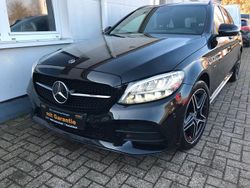Schwarz Gebraucht 2020 Mercedes C300e AMG line Kombi | 23.750 € (Fairer Preis)
