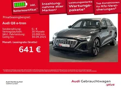 6y daytonagrau perleffekt Gebraucht 2024 Audi Q8 e-tron Sport SUV | 69.990 € (Teuer)