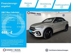 Ivory silver metallic schwarz Gebraucht 2025 VW T-Roc Cabriolet R-line Cabrio | 41.980 € (Teuer)