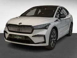 Moonweiß perleffekt Gebraucht 2025 Skoda Enyaq iV SportLine SUV | 53.555 € (Fairer Preis)