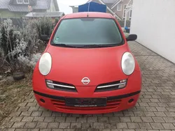 Rot Gebraucht 2007 Nissan Micra Visia Kleinwagen | 1.000 € (Guter Preis)