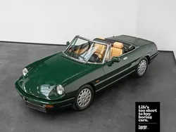 Grün Gebraucht 1993 Alfa Romeo Spider Cabrio | 21.900 €