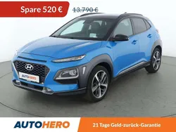 Blau Gebraucht 2018 Hyundai Kona Style SUV | 13.270 € (Etwas zu teuer)