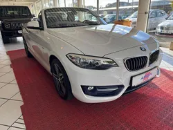 Weiß Gebraucht 2015 BMW 218 Sport Line Cabrio | 17.400 € (Fairer Preis)