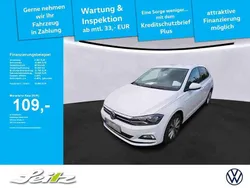 Pure white Gebraucht 2021 VW Polo Highline Kleinwagen | 16.999 € (Guter Preis)