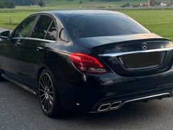 Schwarz Gebraucht 2015 Mercedes C220 AMG Limousine | 16.200 € (Etwas zu teuer)