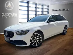 Weiß Gebraucht 2021 Mercedes E220 Night Limousine | 34.790 € (Guter Preis)