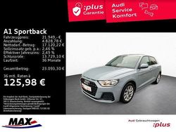 Pfeilgrau perleffekt Gebraucht 2025 Audi A1 Sportback Advanced Plus Kleinwagen | 21.949 € (Guter Preis)
