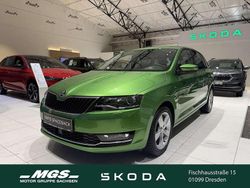 Rallyegrün metallic Gebraucht 2019 Skoda Rapid Clever Kombi | 12.570 € (Fairer Preis)