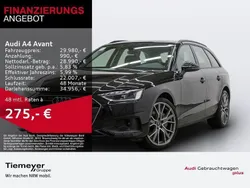 Brillantschwarz Gebraucht 2024 Audi A4 Basis Kombi | 29.980 € (Guter Preis)