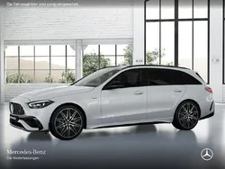 Weiß Gebraucht 2023 Mercedes C43 AMG Night Kombi | 59.890 € (Fairer Preis)