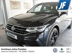 Schwarz Gebraucht 2022 VW Tiguan Allspace R-line SUV | 44.888 € (Etwas zu teuer)