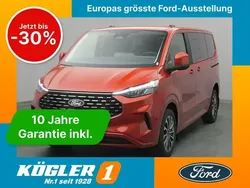 Rot Neu 2025 Ford Tourneo Custom Titanium Van / Kleinbus | 62.767 € (Teuer)