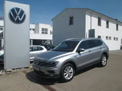 Pyrite silver metallic Gebraucht 2020 VW Tiguan Allspace Highline SUV | 26.990 € (Superpreis)