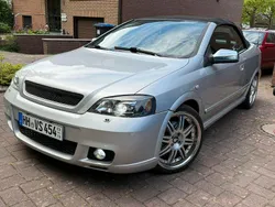 Silber Gebraucht 2001 Opel Astra Cabriolet Cabrio | 3.600 € (Etwas zu teuer)