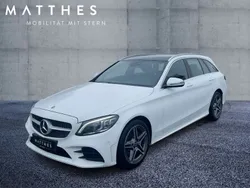 Weiß Gebraucht 2020 Mercedes C180 AMG Kombi | 26.367 € (Guter Preis)