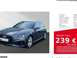 Grau Gebraucht 2023 Audi A4 S-Line Kombi | 34.880 € (Superpreis)