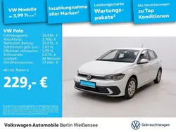 Weiß Gebraucht 2022 VW Polo Life Limousine | 18.839 € (Fairer Preis)