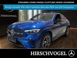 Metalliclack spektralblau Gebraucht 2024 Mercedes GLC220 AMG line Coupé | 58.620 € (Superpreis)