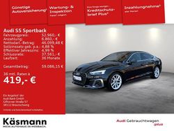 Mythosschwarz metallic Gebraucht 2023 Audi S5 Sportback Ambiente Kleinwagen | 52.960 € (Guter Preis)