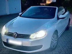 Weiß Gebraucht 2013 VW Golf Cabriolet Cabrio | 8.500 € (Fairer Preis)