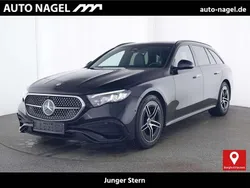Schwarz Gebraucht 2024 Mercedes E220 AMG Kombi | 48.690 € (Fairer Preis)