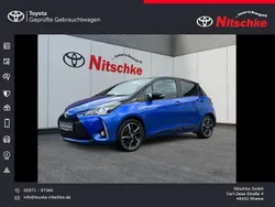 Titanblau Gebraucht 2017 Toyota Yaris Hybrid Style Limousine | 15.490 € (Etwas zu teuer)
