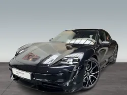 Schwarz Gebraucht 2022 Porsche Taycan Turbo Sport Turismo Limousine | 89.900 € (Fairer Preis)