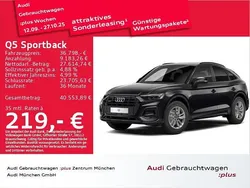 Schwarz Gebraucht 2021 Audi Q5 Sportback Advanced SUV | 35.998 € (Guter Preis)