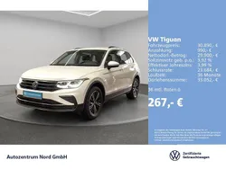 Weiss Gebraucht 2024 VW Tiguan Life SUV | 30.890 € (Superpreis)