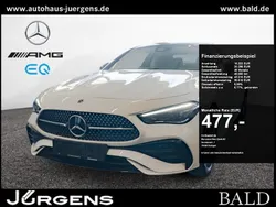 Weiss unilack polarweiss Gebraucht 2024 Mercedes CLE220 AMG Coupé | 50.440 € (Superpreis)