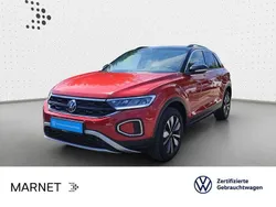 Kings red metallic/schwarz Gebraucht 2024 VW T-Roc Move SUV | 27.890 € (Guter Preis)
