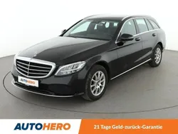Schwarz Gebraucht 2019 Mercedes C200 Exclusive Kombi | 20.380 € (Fairer Preis)