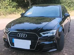 Schwarz Gebraucht 2017 Audi A3 Sportback S-Line Limousine | 16.900 € (Guter Preis)