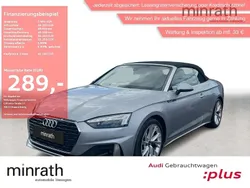 Silber Gebraucht 2024 Audi A5 Cabriolet Advanced Cabrio | 41.160 € (Superpreis)