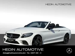 Unilack polarweiß Gebraucht 2022 Mercedes C220 AMG Cabrio | 42.500 € (Etwas zu teuer)