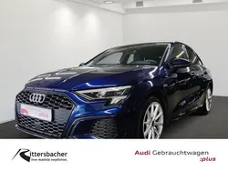 (navarrablau metallic) Gebraucht 2023 Audi A3 Sportback e-tron S-Line Limousine | 29.990 € (Fairer Preis)