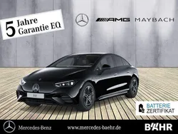 Schwarz Gebraucht 2023 Mercedes EQE300 AMG Limousine | 48.850 € (Fairer Preis)