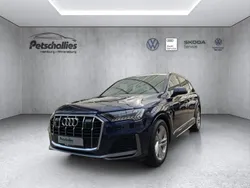Blau Gebraucht 2021 Audi Q7 S-Line SUV | 53.980 € (Fairer Preis)
