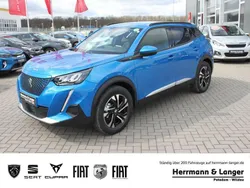 Blau Gebraucht 2021 Peugeot e-2008 Allure SUV | 18.999 € (Fairer Preis)