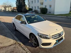 Weiß Gebraucht 2015 Mercedes C220 AMG line Limousine | 21.500 € (Fairer Preis)