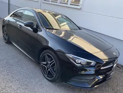 Schwarz Gebraucht 2023 Mercedes CLA250e AMG line Limousine | 24.750 € (Fairer Preis)